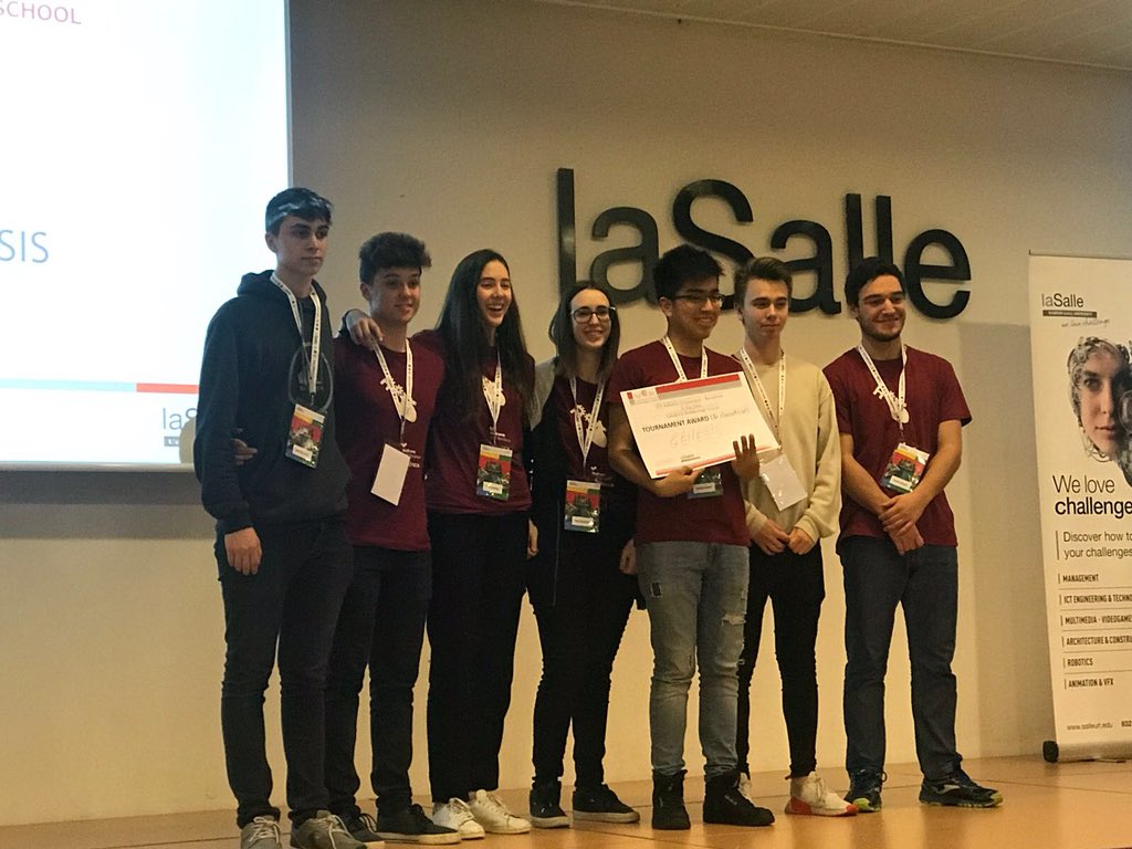 LaSalleBCN's tweet image. Ja tenim guanyadors de la #vexroboticscompetition Enhorabona i gràcies a tots els participants i assistents. Us esperem l’any que ve! #LSRoboticDay
