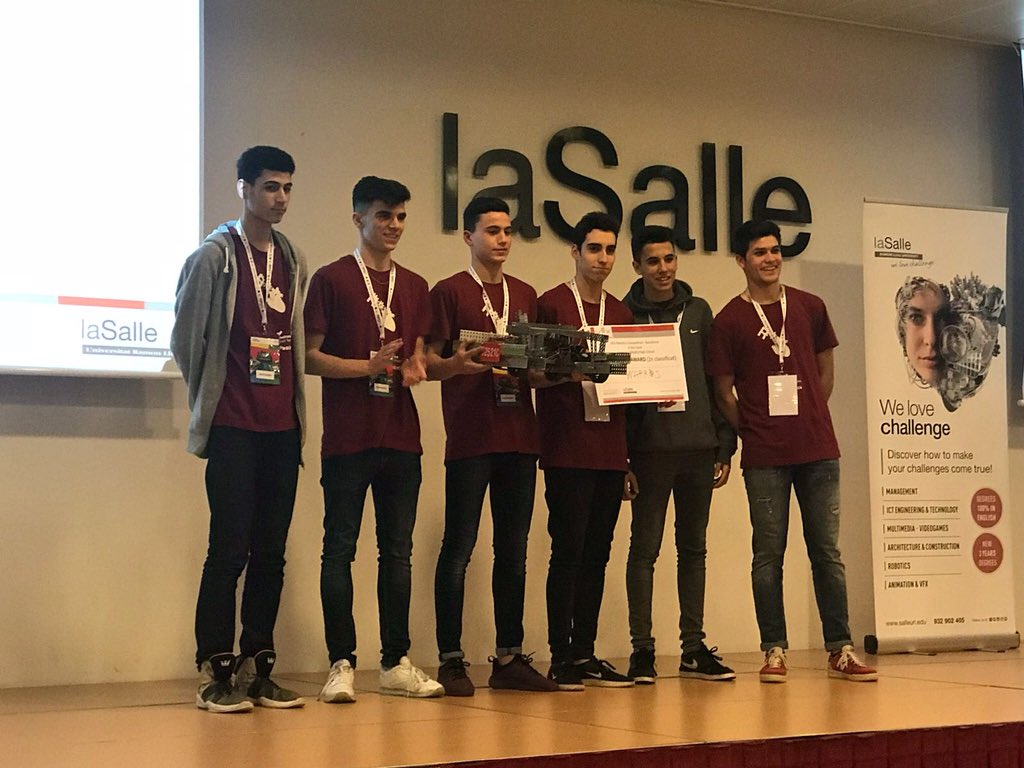 LaSalleBCN's tweet image. Ja tenim guanyadors de la #vexroboticscompetition Enhorabona i gràcies a tots els participants i assistents. Us esperem l’any que ve! #LSRoboticDay