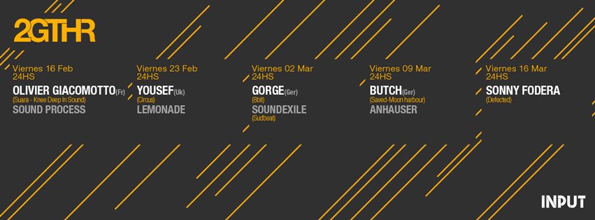 anhauserworld's tweet photo. @2gthr.ba Buenos Aires March 9 w @cometobutch https://t.co/QYciSsVlF9