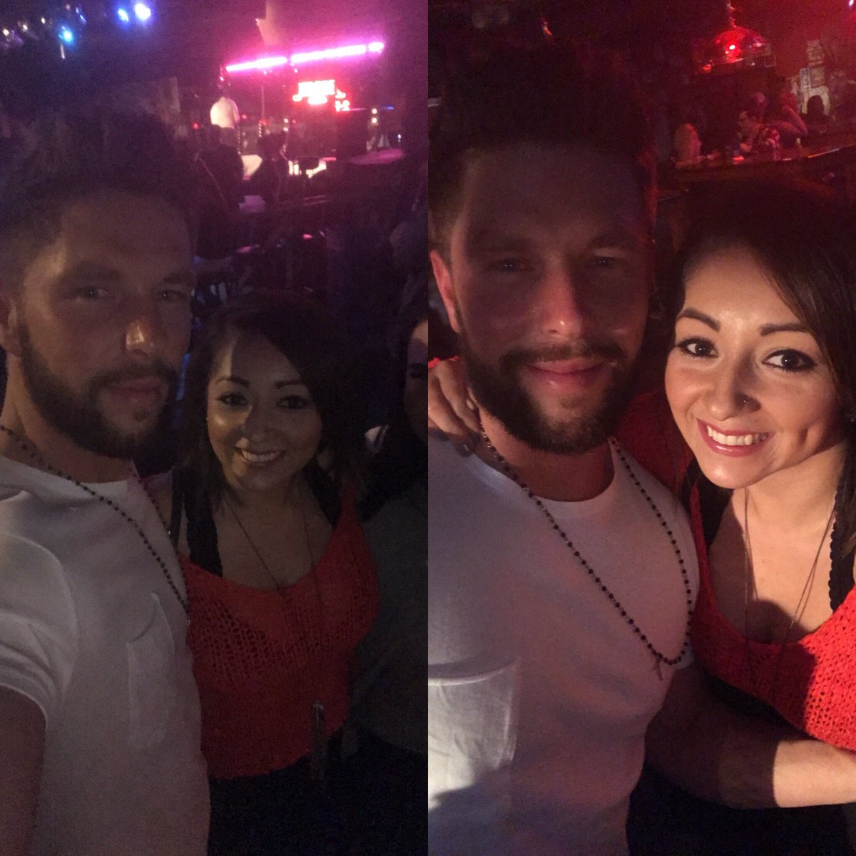 StefiMarcus01's tweet photo. Mini road trip to Knoxville to see @iamchrislane  was totally worth it! And I got to meet this stud! 🤗 https://t.co/SNRghuva8f