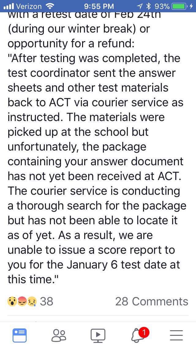 lynnjjb's tweet photo. @ltgovmcnally @RepMartinDaniel look who's at it again (still). Our kids STILL need Oct scores. #ACTblunder2017 #GiveUsOurScores @ACT https://t.co/bt9SlIdI0U