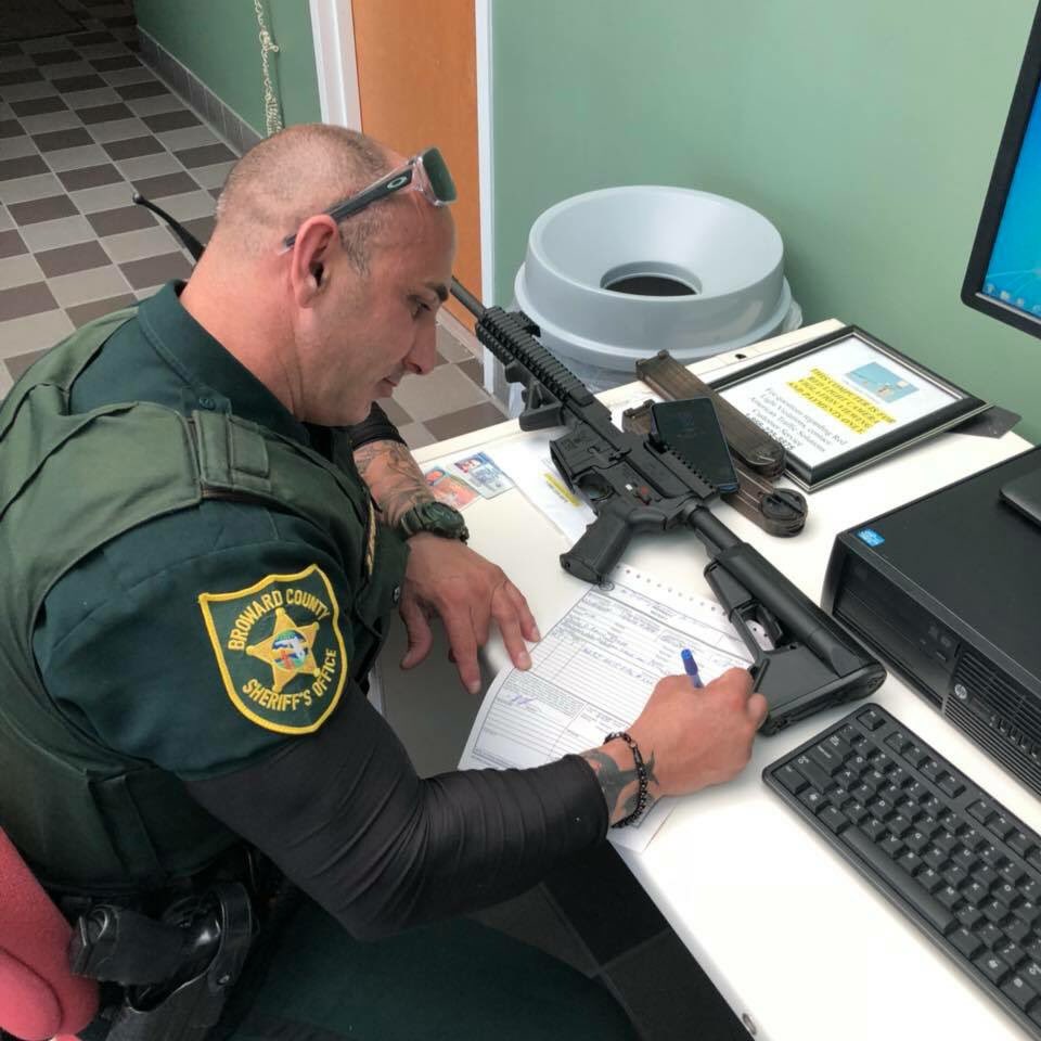browardsheriff's tweet photo. Thank you Ben for sharing this with #BSO. We have 2 options for anyone looking to dispose of a firearm. https://t.co/eN85FiIWMi