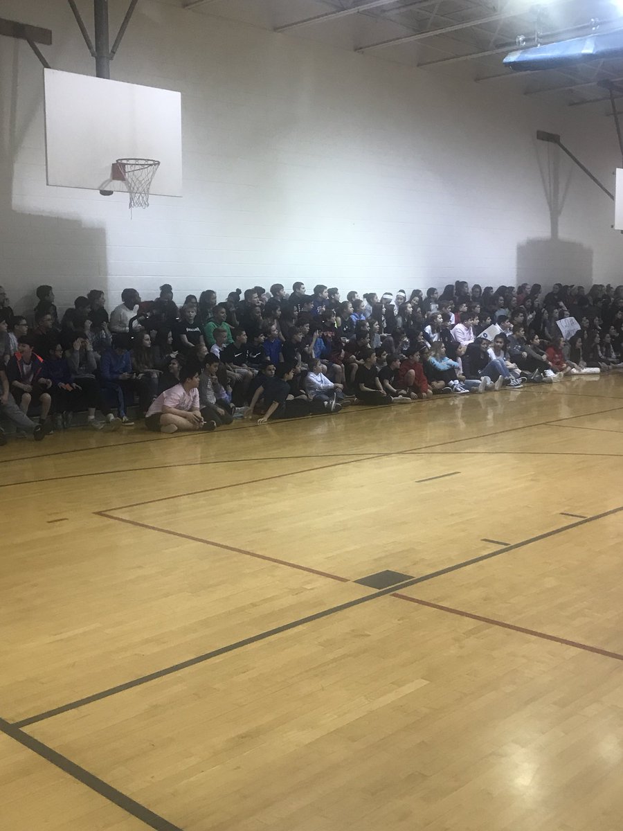 JLS_TTodd's tweet photo. PBIS Ss v’s staff basketball game. Great way to end the week. Go Mustangs! @ldacompton @JLSMS_Official https://t.co/PlQGcEnQPz