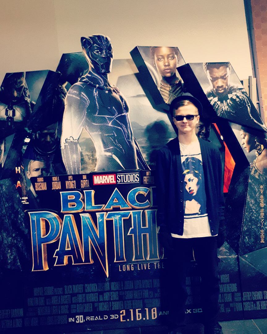 justinfrederic's tweet image. From the opening of #BlackPanther last night 💁🏼‍♂️ Wakanda forever! 🖤 #IMAXexperience