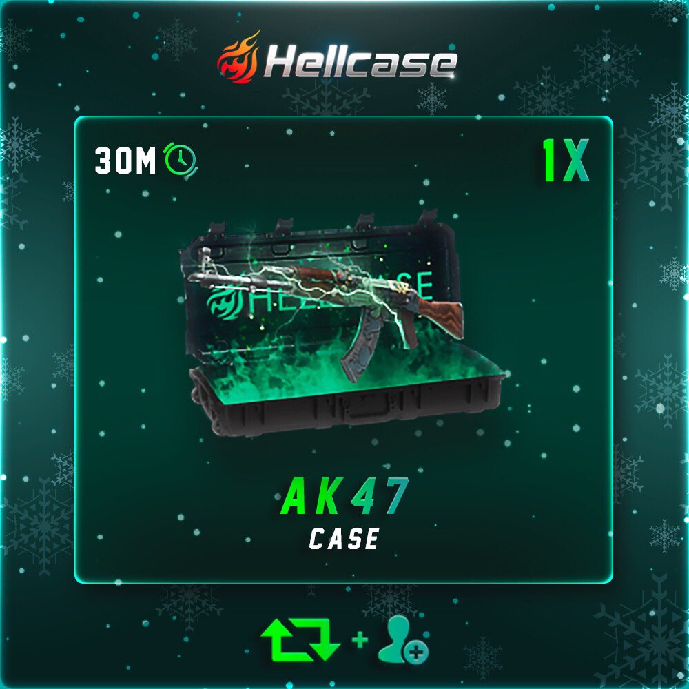 hellcasecom's tweet image. ❄️ AK-47 Case #Giveaway:
 ❗️ GET MONEY FOR FREE: goo.gl/r8YLXK
⛄️ Like + RT + Follow us
⛄️ Paste your profile URL

🏆Winner in 30 minutes!