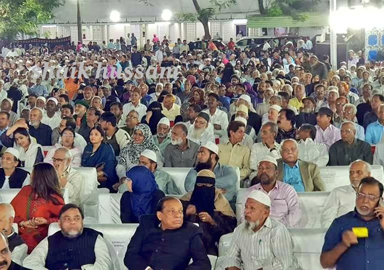TabrezKhanSab92's tweet photo. Live Pics
#AIMIM President Barrister Asaduddin Owaisi Sahab attended Nawab Shah Khan dusra Kul Hind yaadgar Mushaira at Hyderabad. @asadowaisi @syedKashaf95 

@AimimFansClub @AIMIM_faraaz @AIMIMONLY @shahbaz_aimim @AIMIMSHAHBAAZ @Tauseefpro https://t.co/t8LsRTvuaC