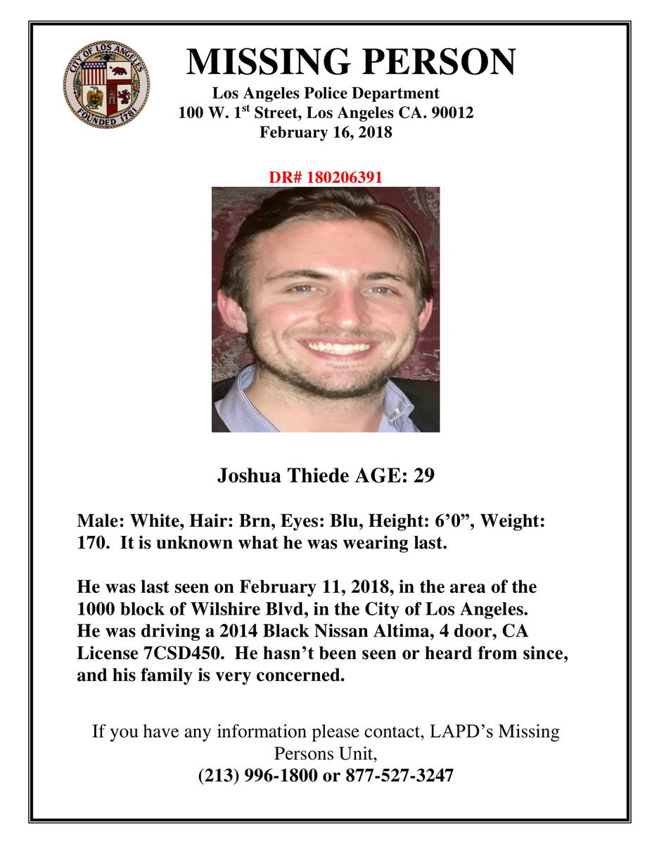 Lapd Hq On Twitter Lapd Missing Person Help Us Locate