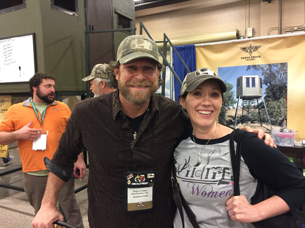 Wildlife Women chapter leader Michelle talked about hunting and getting more women educated and inspired to be outdoors with Matt Duff! #wildlifewomenky #majorleaguebowhunter
