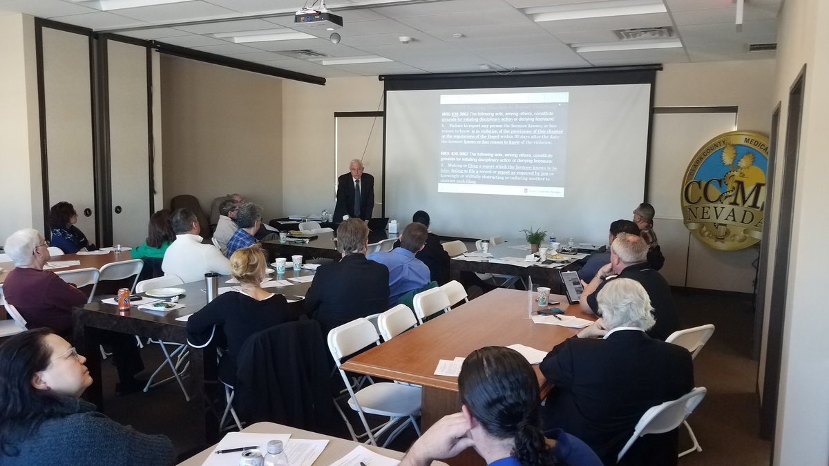 CCMSNevada's tweet photo. Big thanks to Dr. Havins and Senator Dr. Hardy for today's CME on AB474! We appreciate you offering your expertise while our doctors navigate this difficult topic. #ab474 #healthynv https://t.co/ydl7eagM9L