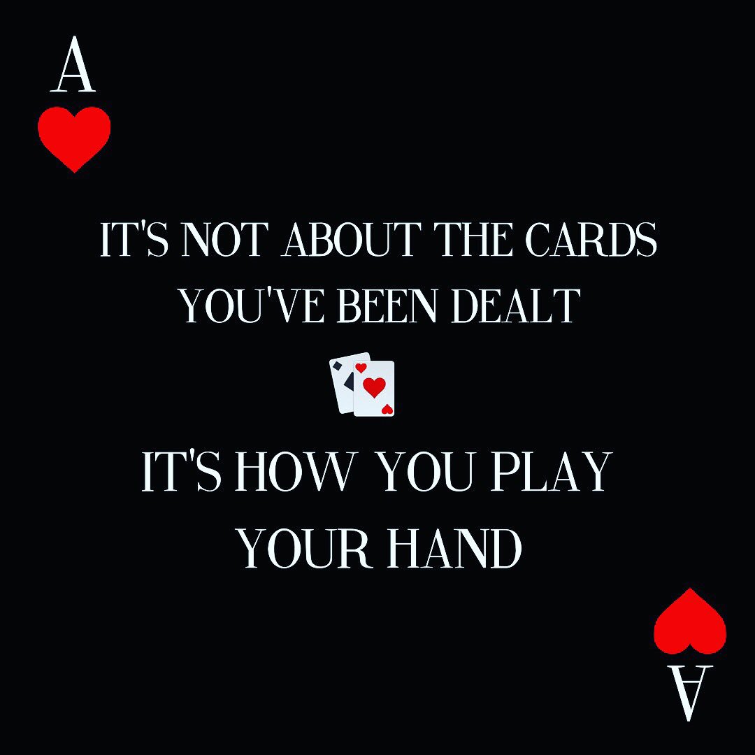 Just like in life! #DontComplainAdapt