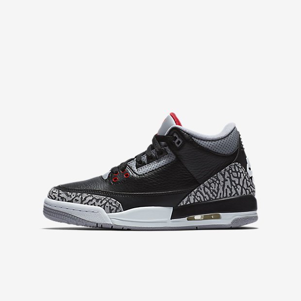 sneakersteal's tweet photo. GS sizes 

Air Jordan III Retro OG "Black / Cement" https://t.co/0TPdawVkiK https://t.co/nw8ycEIyBF