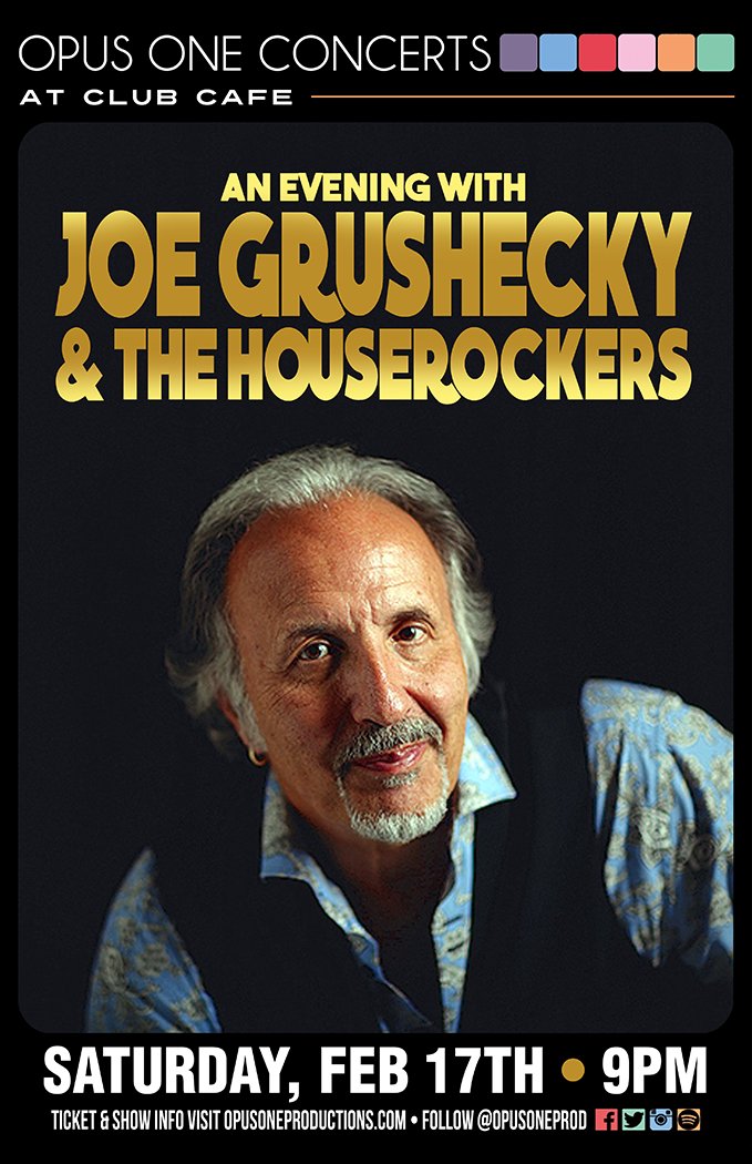 ClubCafeLive's tweet photo. TONIGHT! @ClubCafeLive: An Evening with @JoeGrushecky &amp; The Houserockers! $20, Doors 8PM, Tix: https://t.co/eNnUEIOQXr https://t.co/5qFacus3U9