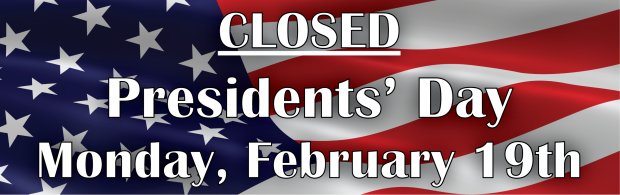 The Pinellas County Urban League will be closed in observance of Presidents Day on Mon., February 19th. We will re-open for business on Tues., February 20th at 8 a.m.