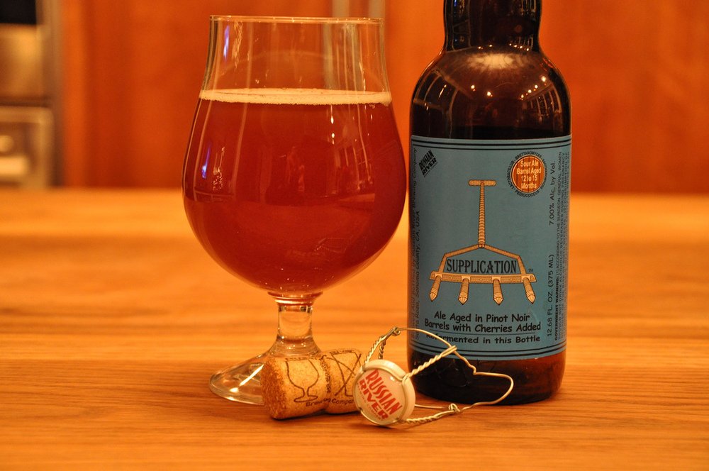 We’ve got a solid list for tonight’s American Wild Ales event, including three Russian Rivers, cellared Almanacs, and Err on the Side of Awesome (rare!). See you 4-10 p.m. #sfbeerweek Photo By: Russian River Brewery