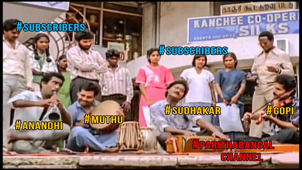 muthupradeep's tweet photo. #Parithabangal channel on #PuthuVasantham mode. Always #SubscribersThunai 

@Gopiaravindhraj @soonapaana006 @RJ_Ananthi https://t.co/4kwOjJ5xpb
