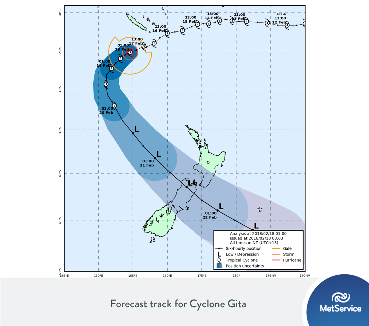 MetService NZ tweet media