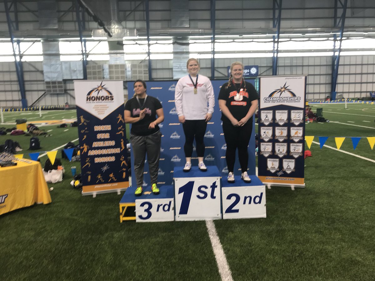North Star on Twitter "NSAA Indoor Track & Field Women’s Weight Throw…