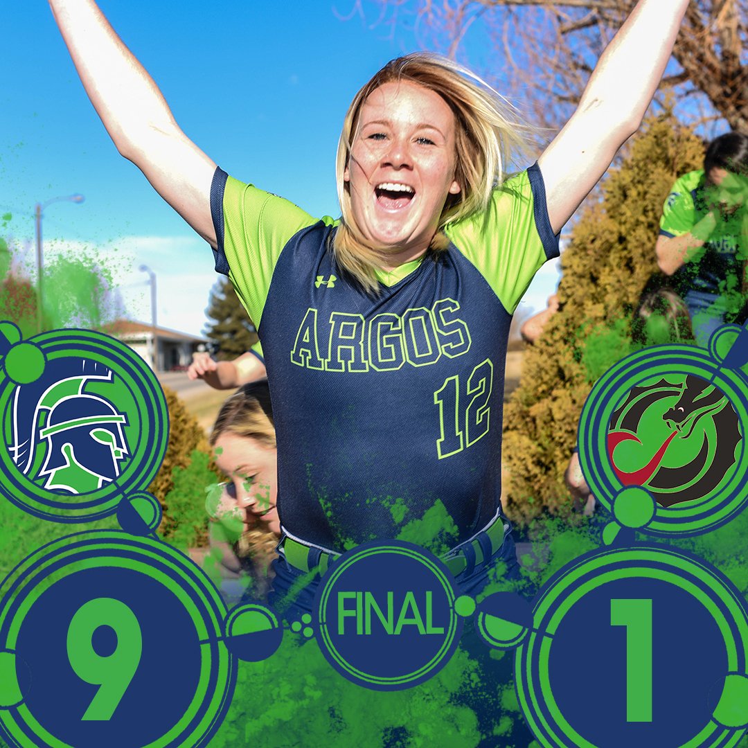 FINAL: <a href="/UPArgoSoftball/">UP Softball</a> opens the season by mercy-ruling NCAA DII Minnesota State Moorehead 9-1! Krissy George pitched a gem with 9 strikeouts and 1 hit allowed. #GoArgos ⚾💚💙