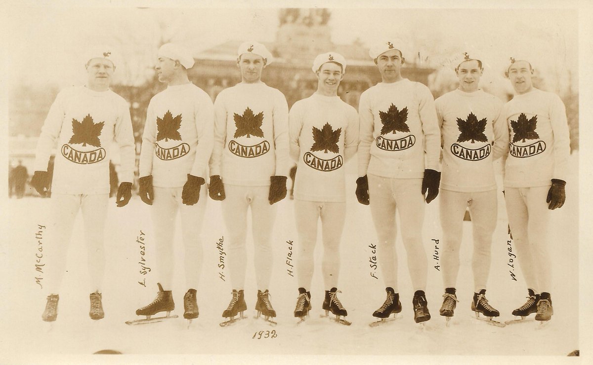 Here's a photo of the 1932 Olympic Canadian Men's Speed Skating Team from my family photo collection. My great uncle Harry is third from the left. The outfits have changed in the past 86 years! #TeamCanada
#SpeedSkating #FamilyHistory #Olympics wp.me/p9wSaD-4W