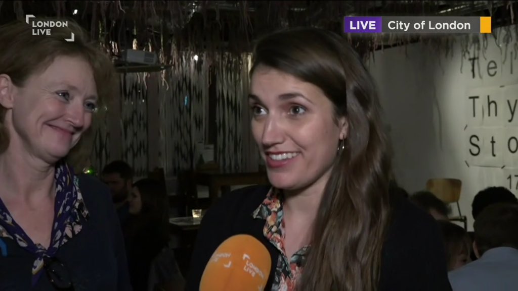MRRAIM001's tweet photo. Kelly and Paula being interviewed on London Live #flutetheatre #othersolos #1DayWithoutUs https://t.co/RBXlZLEiAm