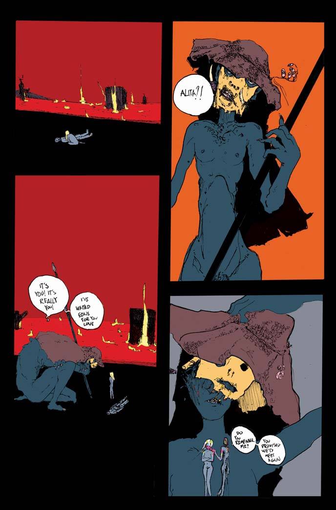 mercurialblonde's tweet image. Here&apos;s one of my Twisted Romance pages for #sequentialsaturday