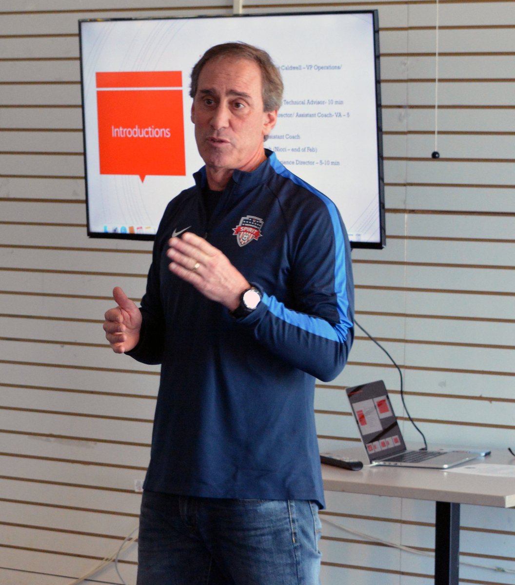 WashSpirit's tweet image. 📚 1st team meeting of the 2018 #NWSL Season! Laying the groundwork for a great year ahead.

#WeWill // #SpiritFam