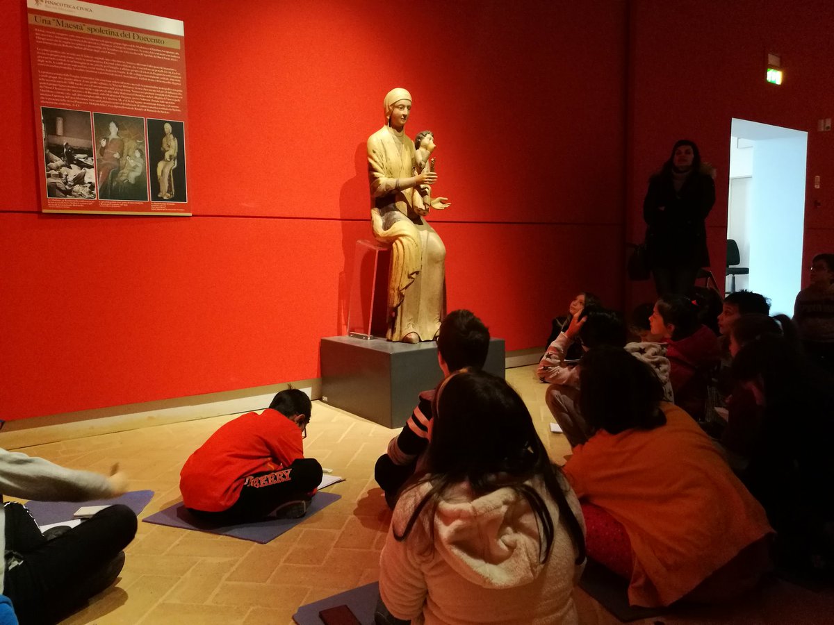 #creatividigitali un nuovo progetto con la #pinacotecamolajoli e la scuola primaria Mancini di #Fabriano #didatticamuseale #fabrianomusei