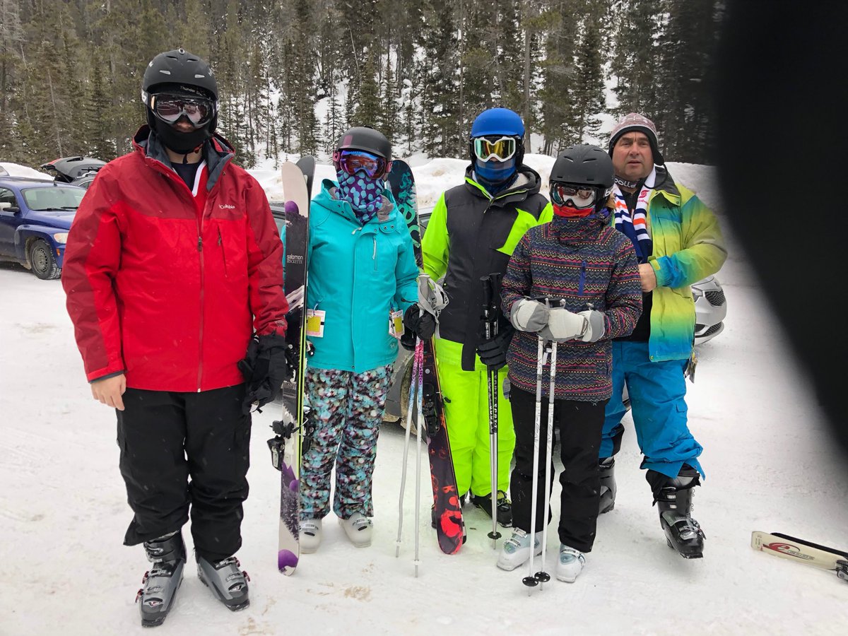 GrainGeer's tweet photo. @WheatGeerJJ getting ready to train his ski crew. Now if we could just get some sunshine! https://t.co/JS4CqfvFfY