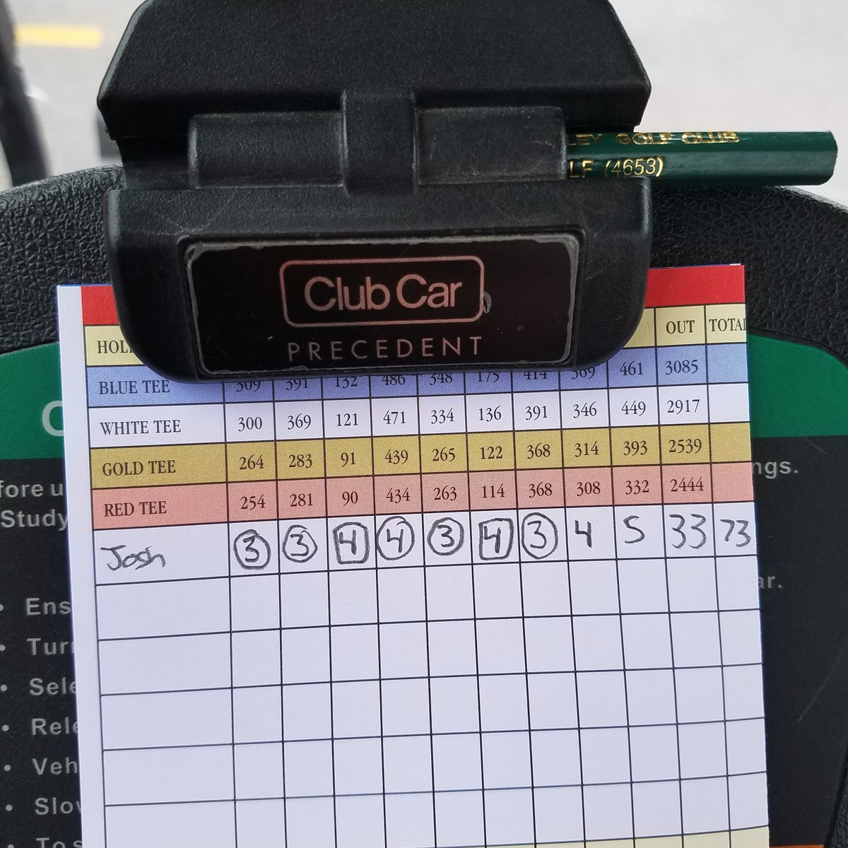 ParsA_GoodScore's tweet photo. So this happened today on my back nine, took 8 holes to make a par, but I'll take five birdies in the process. #PreparingFor2018 #LoveGolf #NoExcuses #GettingReadyFor2018 #TryingToImprove https://t.co/iA6xgybr3a