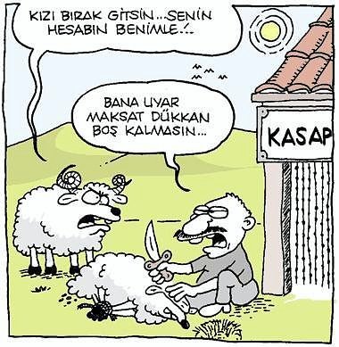 Sevdiği için kurban olanlara gelsin 😊

#mizahsevenler #mizah #karikatür #komik