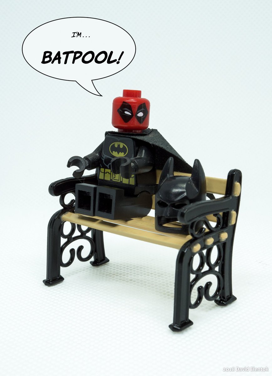 elentok's tweet photo. I'm BATPOOL! #lego #batman #deadpool #batpool https://t.co/nJgbNmWBsv