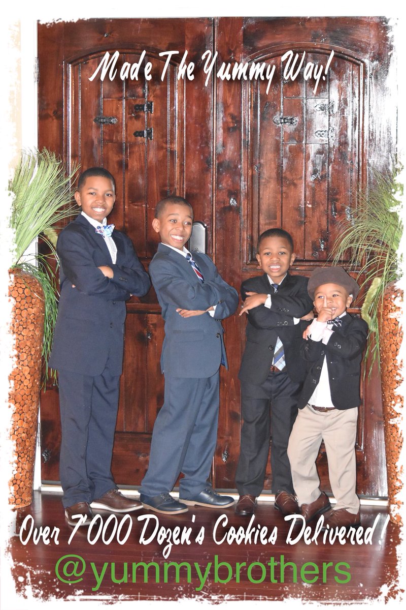 yummybrothers's tweet image. Thanks to everyone that supported The Yummy Brothers. We will  continue to deliver Yummy Cookies “Made the Yummy Way” #kidentrepreneur #cookies #workingiscool #hardworkpaysoff #yummybrothers #entrepreneur #cookies #healthycookies #gourmetcookies #nopreservatives  #healthyfood