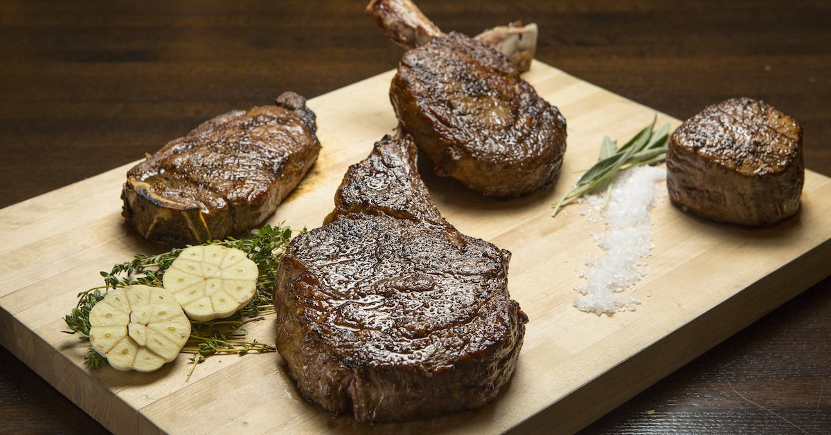 There's no cutting corners when it comes to perfect steaks. From the finest quality beef to our in-house butcher to the 55-day dry aging process, our attention to quality and detail is unmatched. See the menu: bit.ly/2x2Wp8M