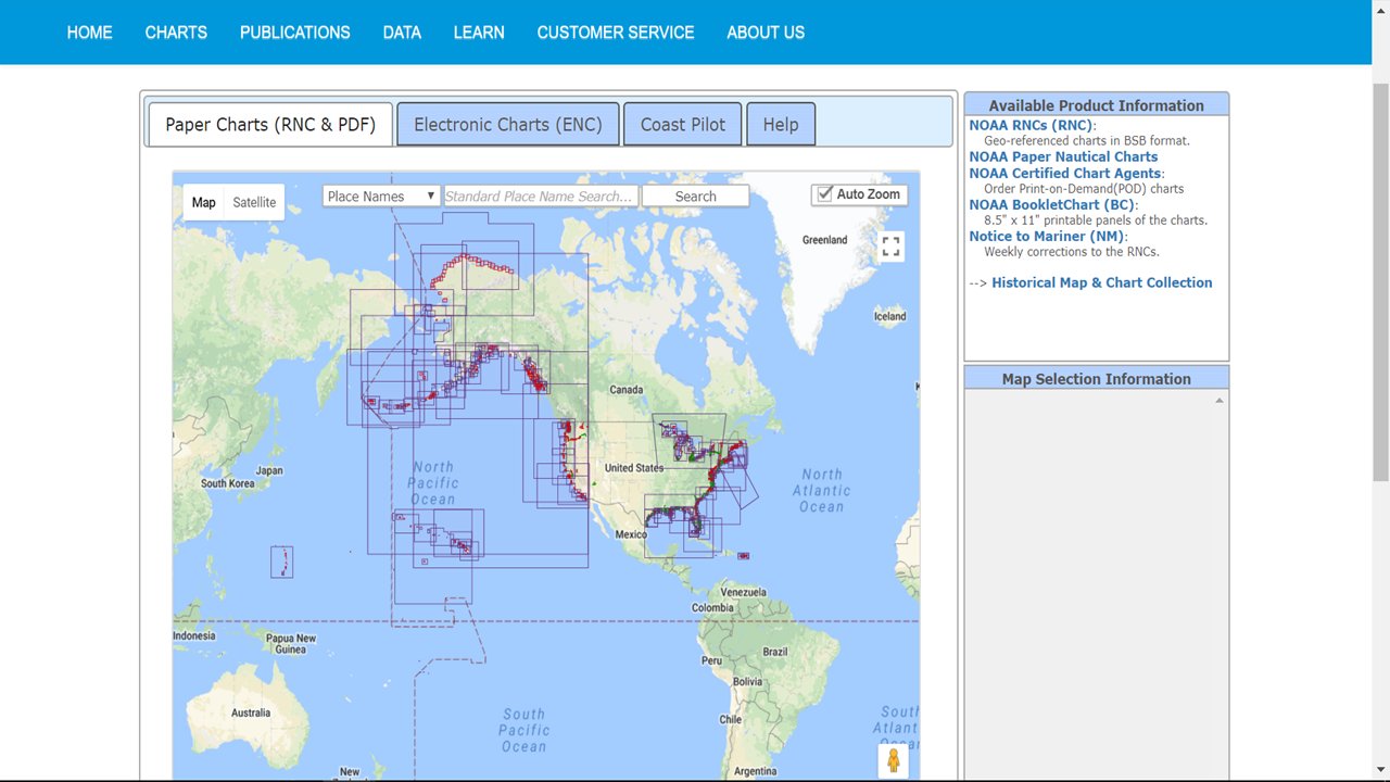 Free Marine Charts Bc