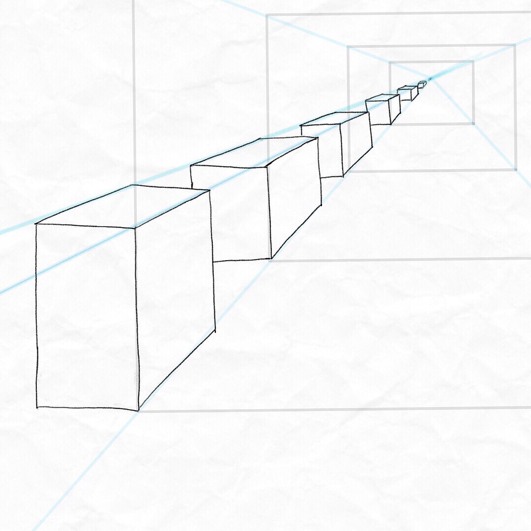 ehe_janssen's tweet photo. ONE POINT PERSPECTIVE: sketching in 3D, giving illusion of depth and distance. In the design process it’s not about beautiful drawings, but doing quick sketches to empower new ideas. #designthinking #sketch #onesketchaday #conceptsapp #365sketches #strategicdesign https://t.co/x7q5b8kB4P