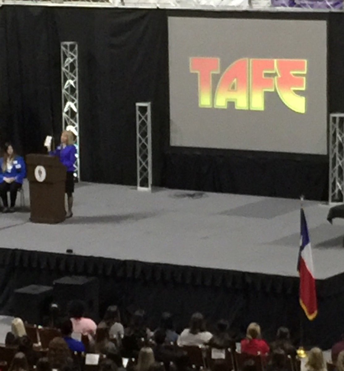 WHSTAFE's tweet photo. TAFE State Convention in full swing @SHSU https://t.co/i9seHTNHaE