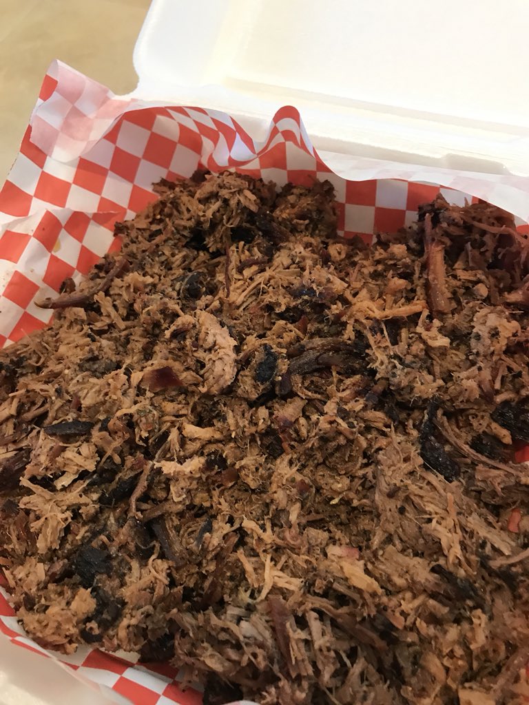 Thanks <a href="/WinnersBBQ/">Winners BBQ</a> for the heapin’ helpin’ today. Best BBQ in Dallas! #thatSeasoning #foodComaInMyFuture