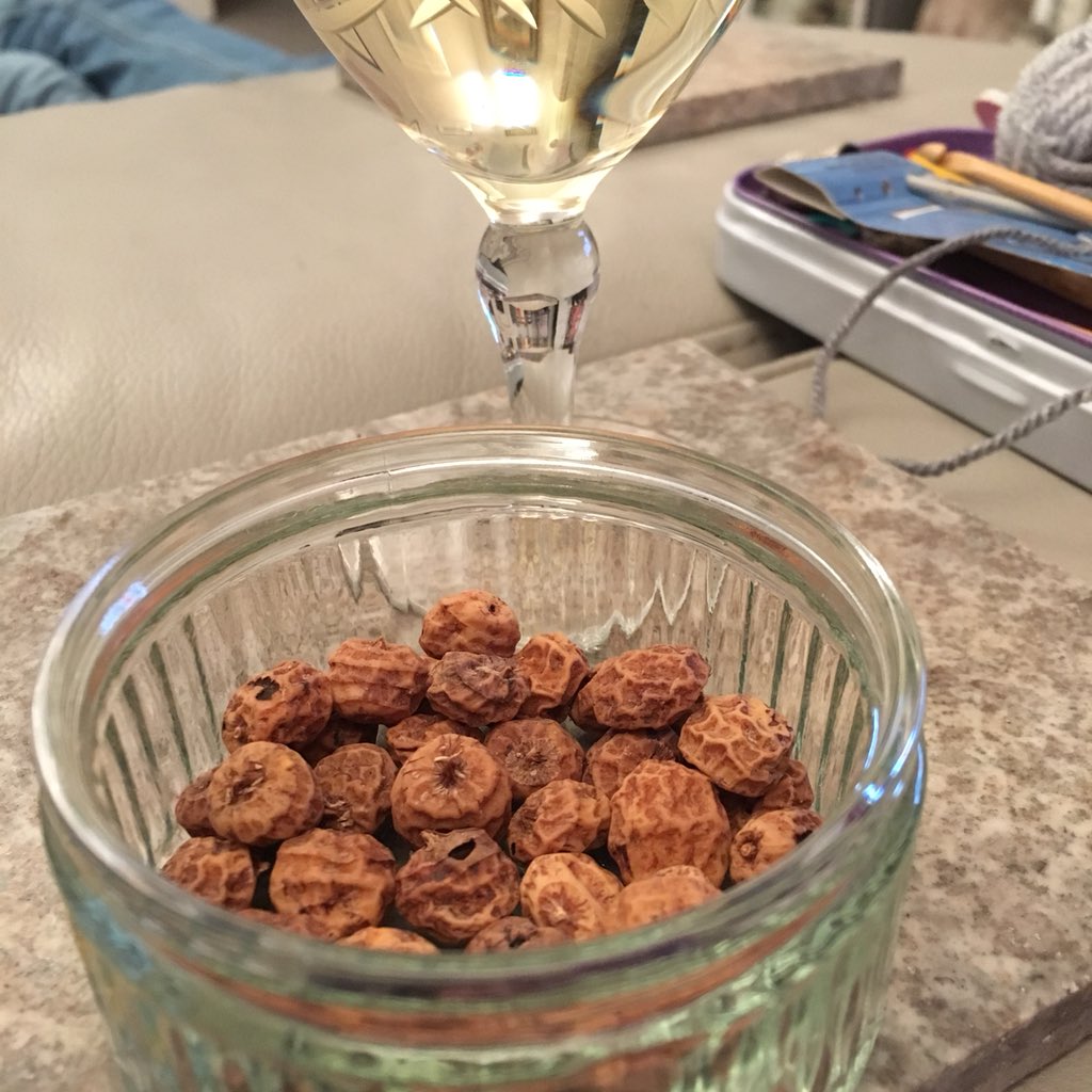 Mackcinn's tweet photo. It’s been years since I’ve had Tiger nuts #notnuts https://t.co/liHcSDQaLf