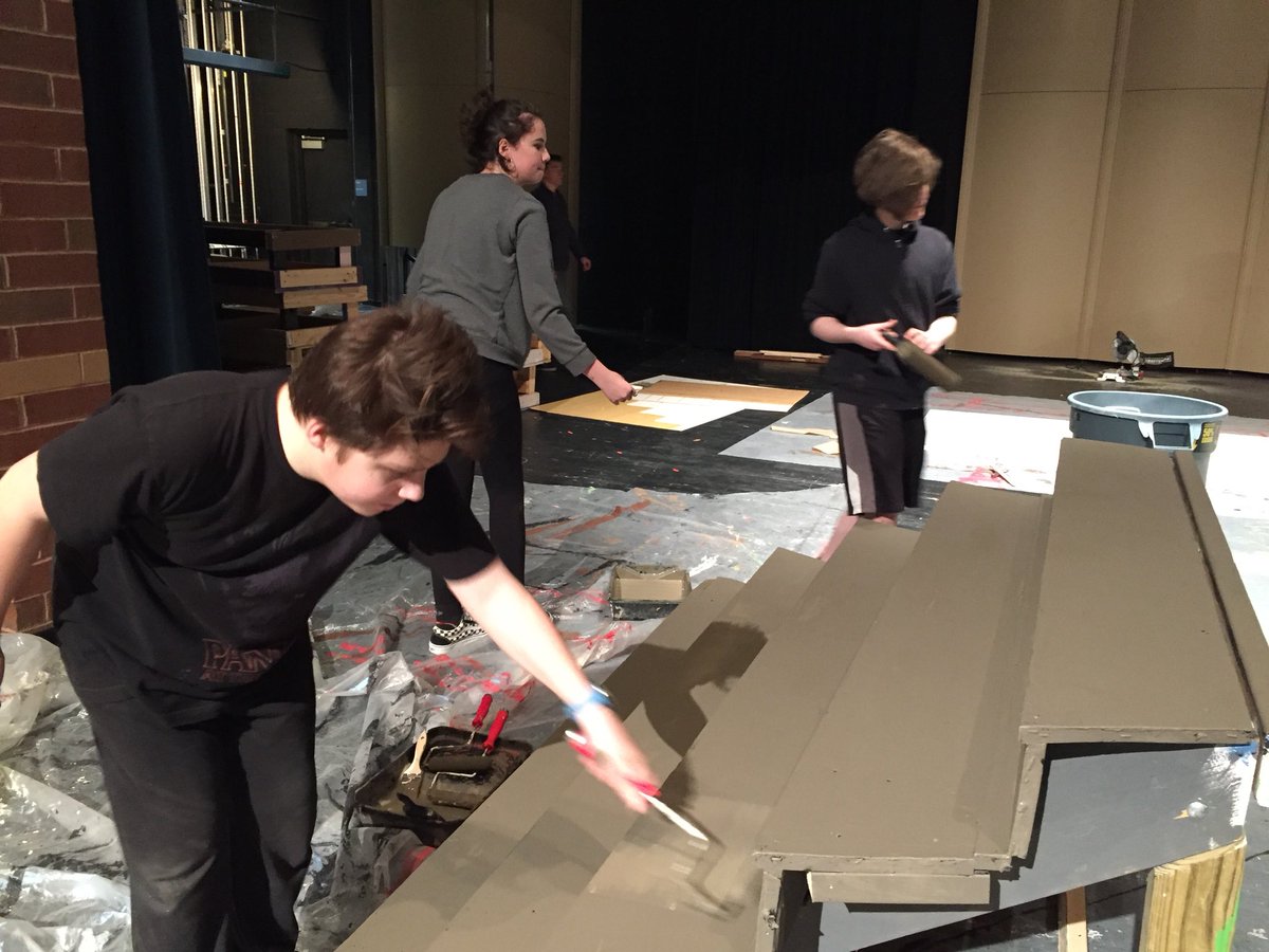 JulieGreencd's tweet image. First work call today for The Addams Family! Show: April 13-15 @KenstonSchools #ManyHandsLightWork