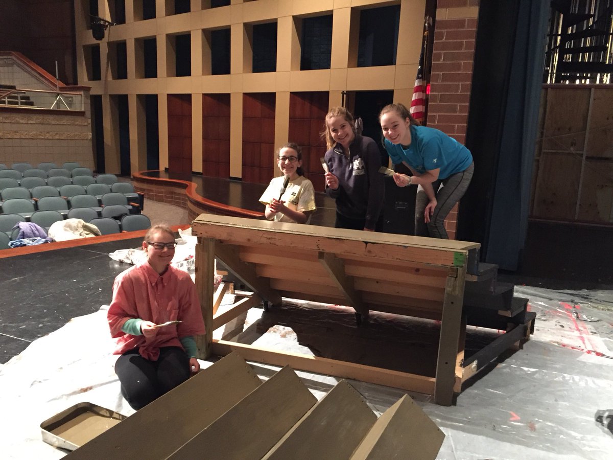 JulieGreencd's tweet image. First work call today for The Addams Family! Show: April 13-15 @KenstonSchools #ManyHandsLightWork