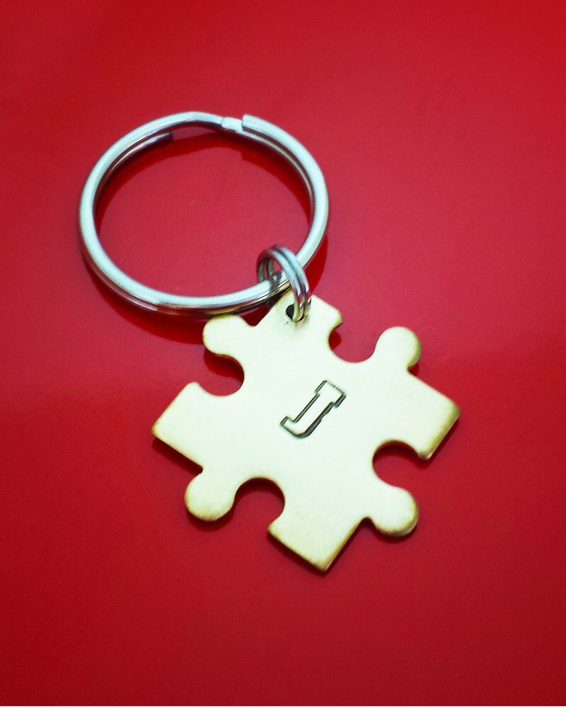 JMBJewelers's tweet photo. Personalized Puzzle Piece Key chain - Hand Stamped Key chain - Custom Puzzle Piece - Custom Key Chain - Nu Gold Personalized Puzzle Keychain #etsy #jewelry #keychain #handtamped #handstampedkeychain #puzzlepiecekeychain #puzzlepiece #autismawareness  https://t.co/Bvu84Z0FOp https://t.co/4LItr4H5Fa