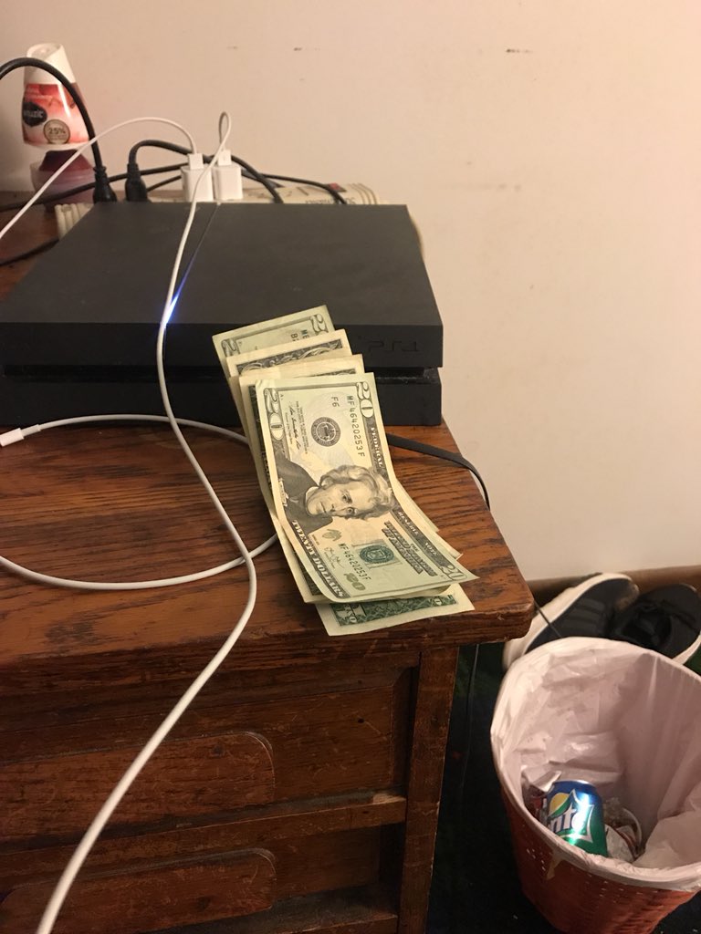 At @PwnzLonestar house
1v1 $100 Madden Chall
Money is Literally on The Table 
Twitch.tv/pwnzlonestar
