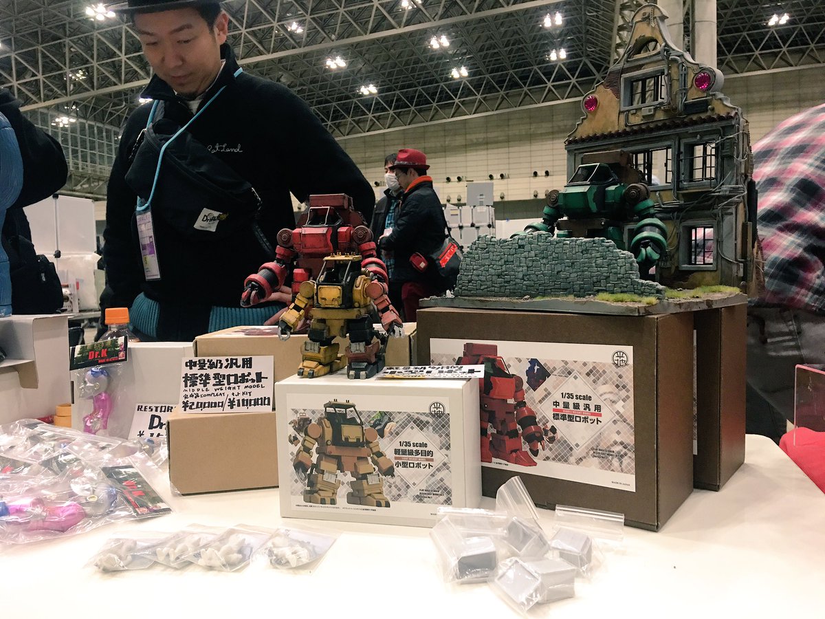 flatbase_studio's tweet image. 準備完了！
間もなく会場です！！
5-23-10ブースでお待ちしております！！
#wf2018w  #ワンフェス