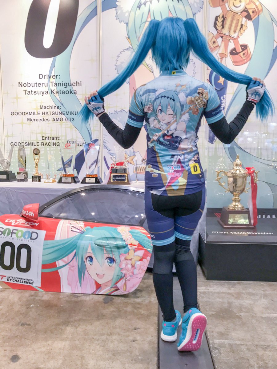 サイクルジャージ 初音ミク XL ②