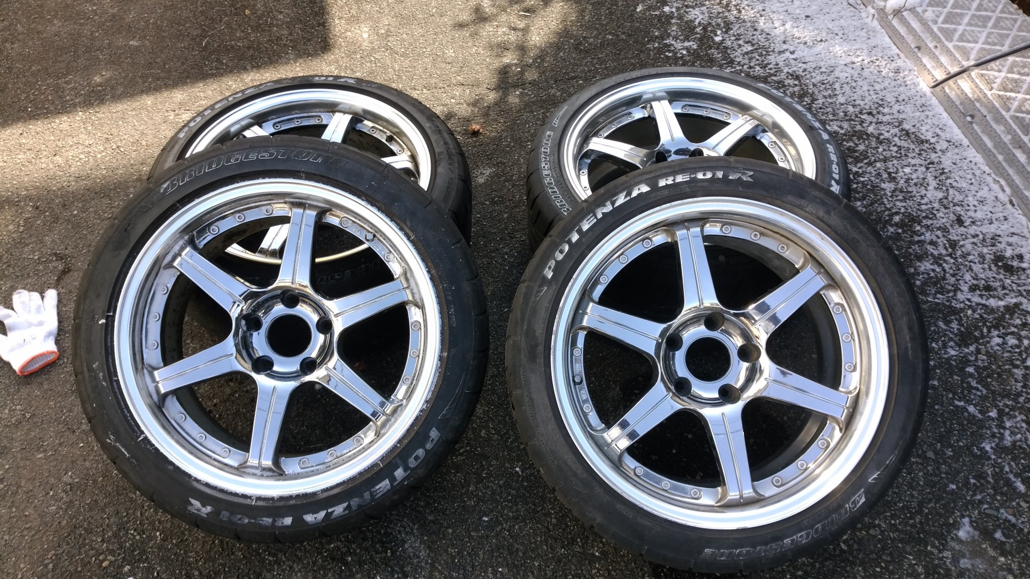 17インチ8.5 J 7.5 Jドリフトマスター