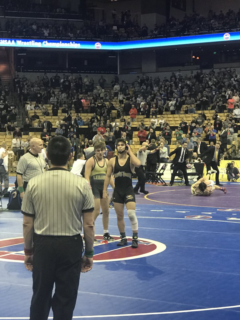 HowellWrestling's tweet photo. Your 30th Howell state champion @Hale_enos https://t.co/KUJ1rcjFmO