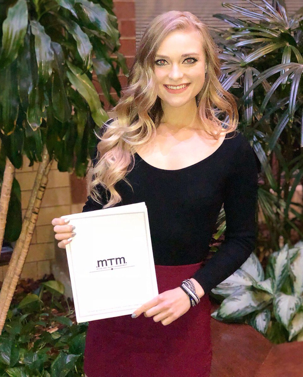 SUPER excited to announce my signing with MTM today! I’m so blessed God has given me the opportunity to be able to live my dream & continue modeling at the next level. I’m beyond thankful for my parents and for everyone that has supported me along the way! #MTM #bigthingstocome