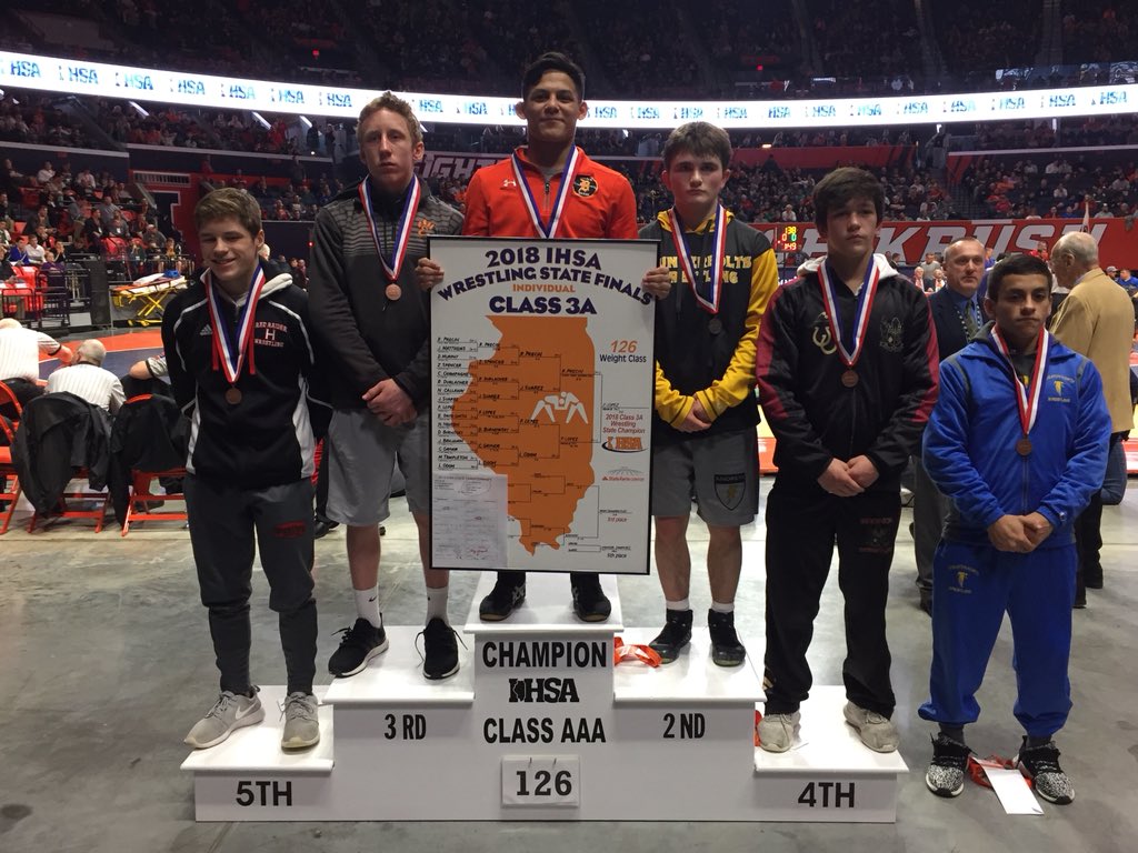 1barbathletics's tweet photo. Fabian Lopez is the 3A 126 lbs State Champion!  He is DeKalb’s 1st ind Champion since 2001 when Coach Andy Hiatt won 130 lbs!  Congrats Fabian! https://t.co/tHwIvSbomI