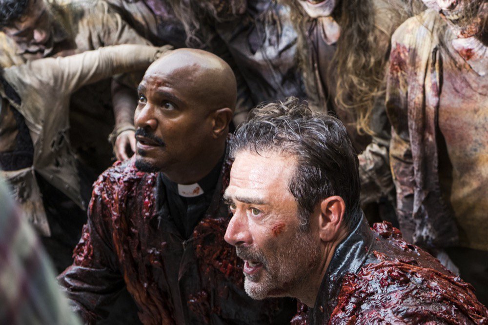 Kimmieayer1's tweet photo. Catch up on the first half of #TheWalkingDead Season 8 before it returns next week! https://t.co/ObGacuc7UQ by #thewaitsover via @c0nvey https://t.co/WkXAlk7paA