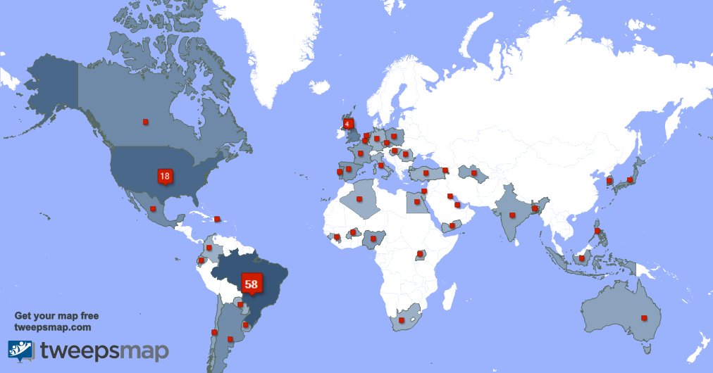 baekpure's tweet photo. My followers are in Brazil(58%), USA(18%) Get your free map https://t.co/tiWA8Q0oBo https://t.co/GdsxjtJlU5